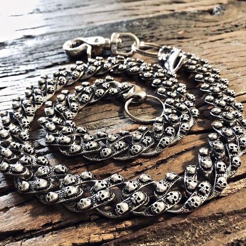 Handmade Wallet Chain Stainless shops Steel Biker Wallet Chain - CGW20