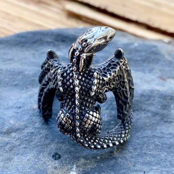 Dragon Ring - Etsy