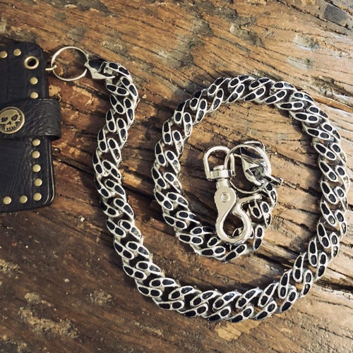 Handmade Wallet Chain Stainless shops Steel Biker Wallet Chain - CGW20