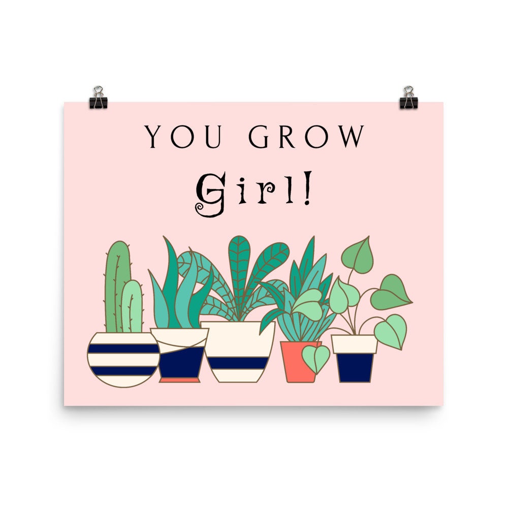 Plant Lover Plant Lover Print Plant Lover Gift Plant Lady Etsy UK