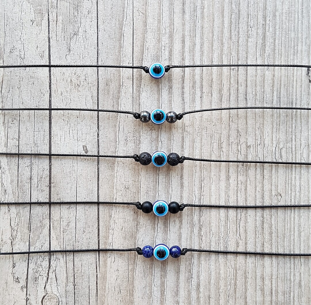 Beautiful Choker with Snail and Evil Eye. main image 1