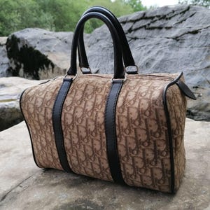 Vintage Christian Dior Trotter Bagage Handtasche - authentische Monogram Tasche, kostenloser Versand in Großbritannien