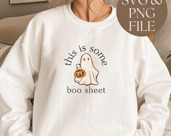 This is Some Boo Sheet SVG PNG | This is Boo Sheet svg | Halloween svg | Cute Halloween svg | Ghost | Trendy Halloween SVG | Funny Halloween