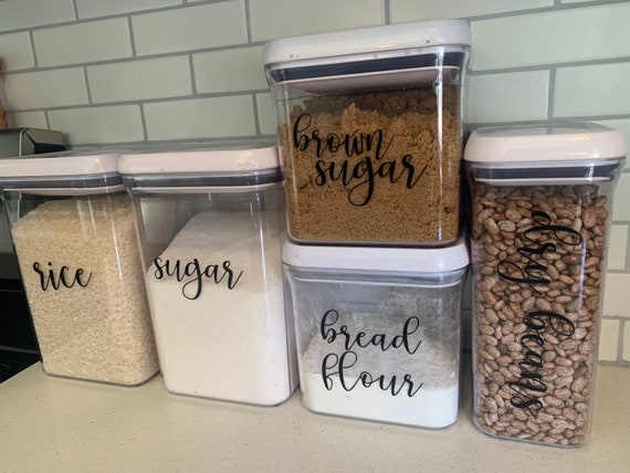 The Home Edit Pantry Canisters