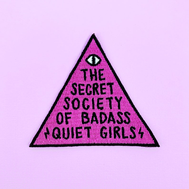 Introvert Patch // Badass Quiet Girls 