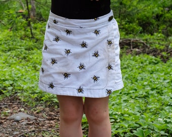 Flat front Skort PDF Sewing Pattern for Kids and Babies
