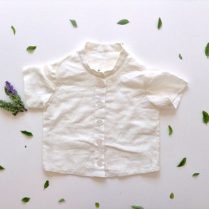 Kragen Shirt PDF Schnittmuster für Kinder
