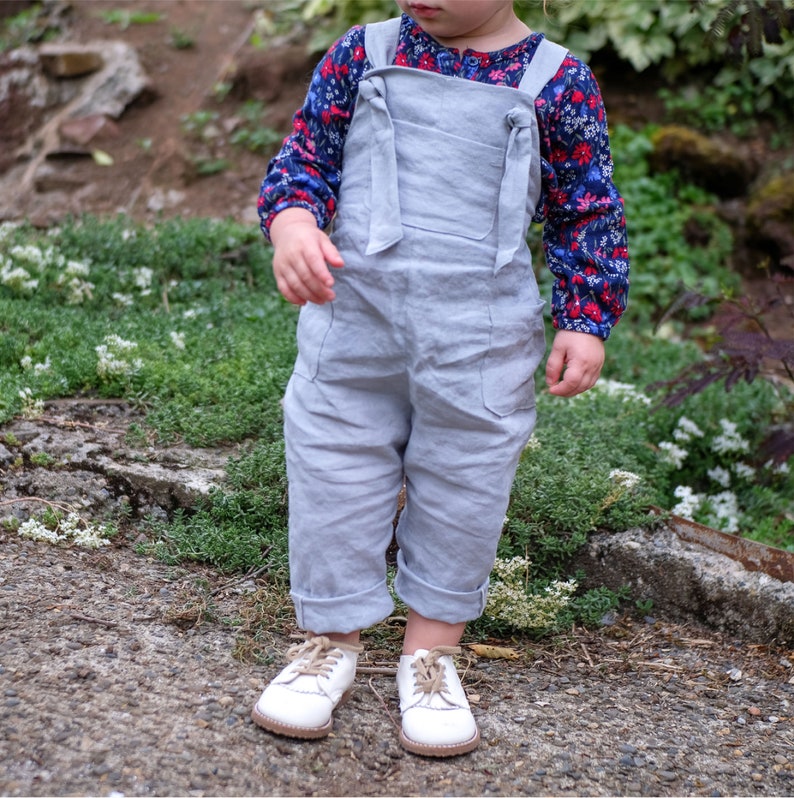 Tie Strap Overalls / Dungarees Digital PDF Sewing Pattern for Etsy
