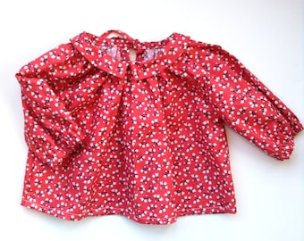 Gathered Top- PDF / Digital Sewing Patterns for Babies, Toddlers and Kids. Loose fitting Blouse