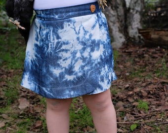 Flat front Skort PDF Sewing Pattern for Kids and Babies