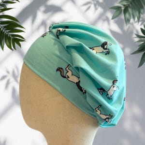Mint Einhorn Scrub Cap Hut, weiches, dehnbares Stirnband Style Bouffant Scrub Cap ODER Scrub Hut