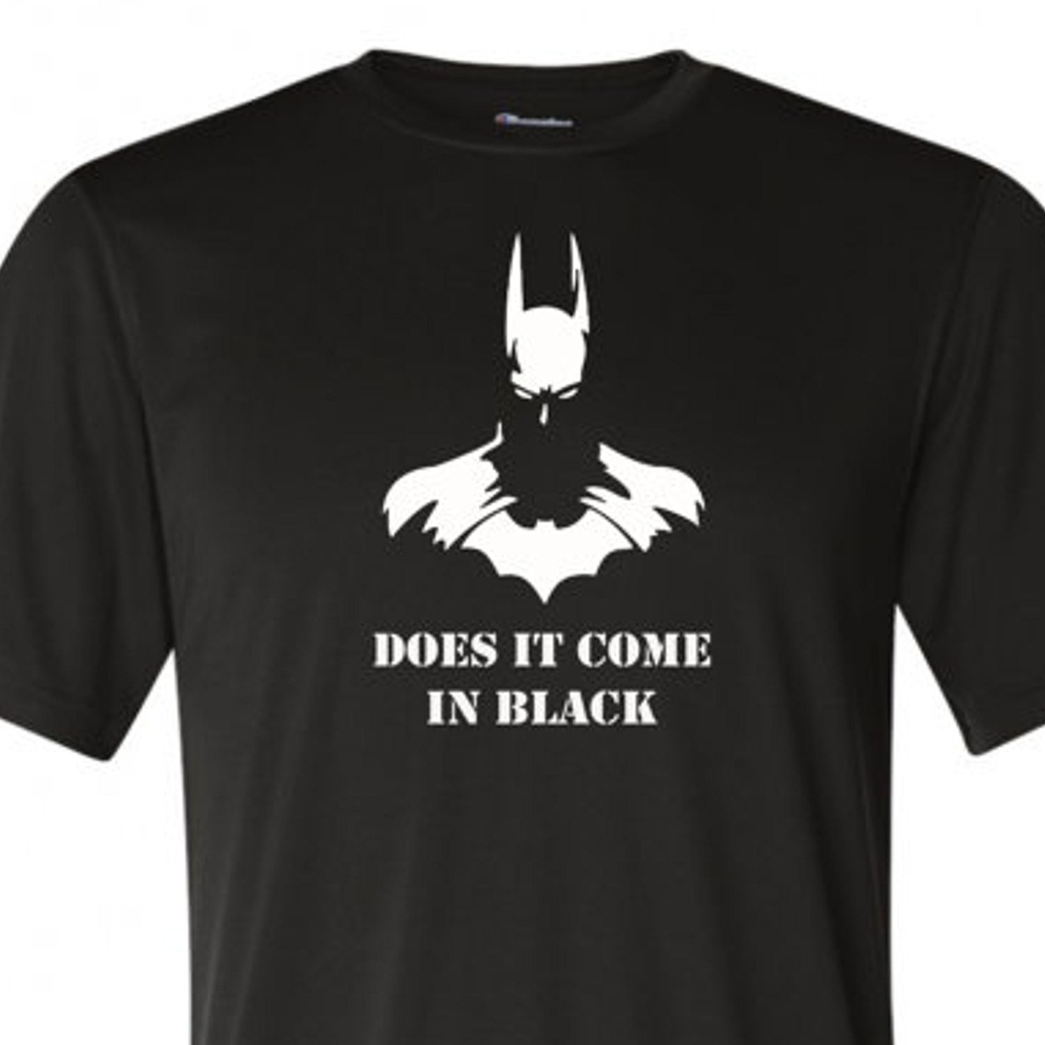 Does It Come in Black Batman Shirt - Etsy