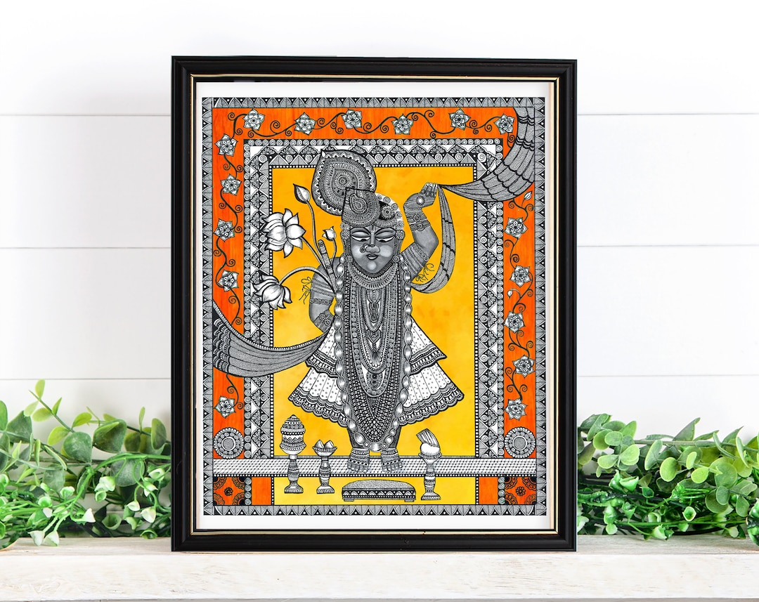 Shrinathji Art Print. - Etsy