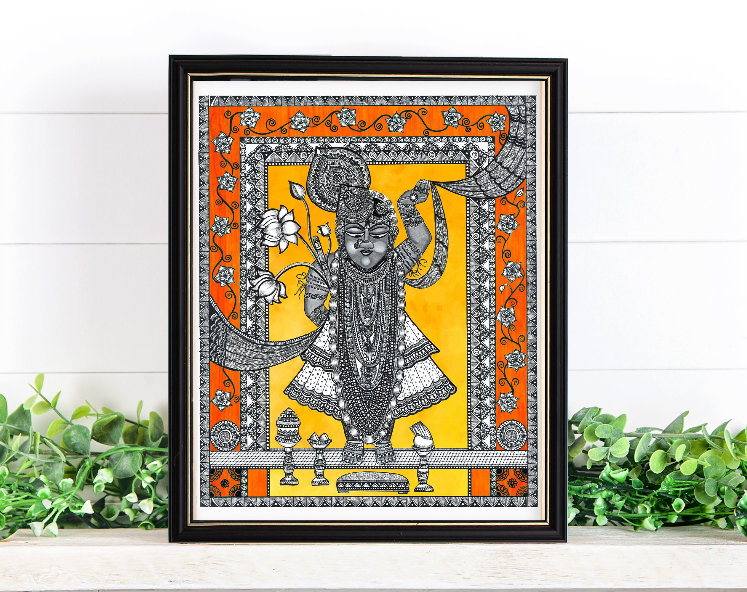 Shrinathji Art Print. - Etsy