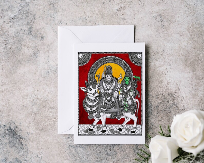 6 in a set 5x7 pick any artwork Custom Greeting Cards