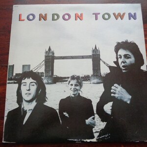 Paul McCartney Wings London Town Capitol SW-11777 12&quot; LP Vinyl Album