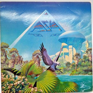 Asia Alpha Vinyl LP Record Album Geffen Records