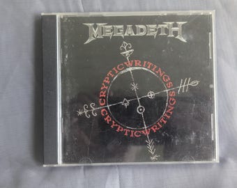 Megadeth – Cryptic Writings CD 2004 Remastered Heavy Metal Dave Mustaine Album