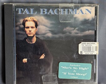 Tal Bachman CD 1999 She’s So High Alternative Pop Rock Columbia Records
