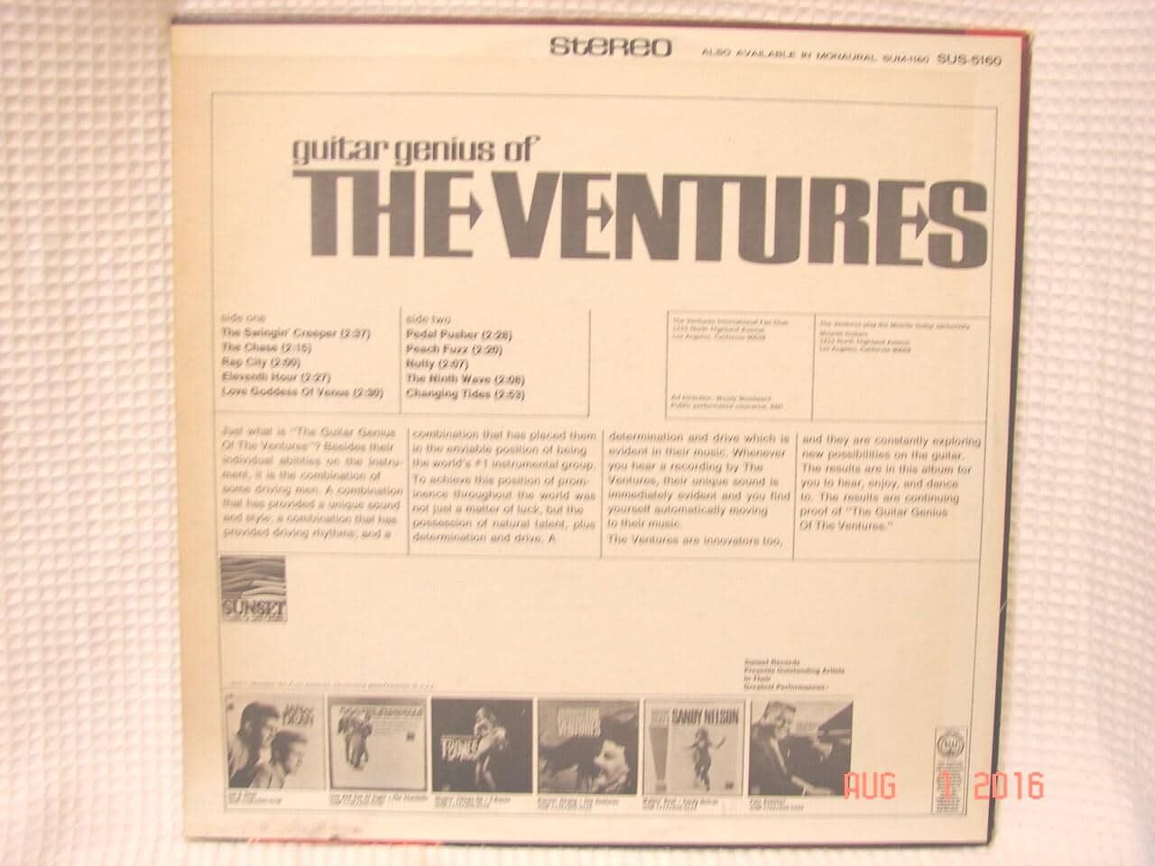 The Ventures – Guitar Genius of the Ventures (1968 Surf Rock LP