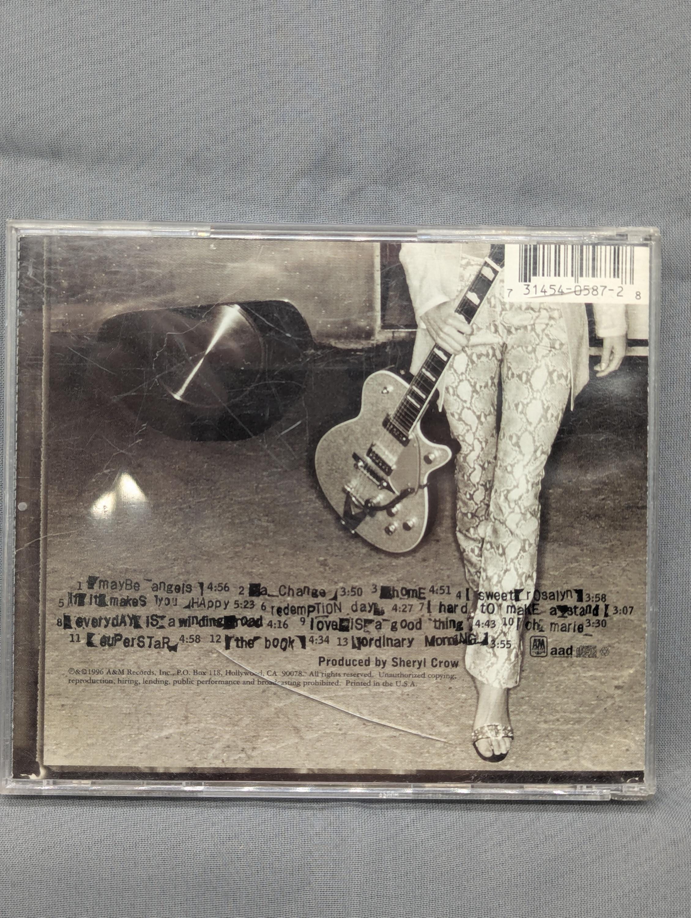 Sheryl Crow – Self Titled CD – 1996 Pop Rock Album – Grammy