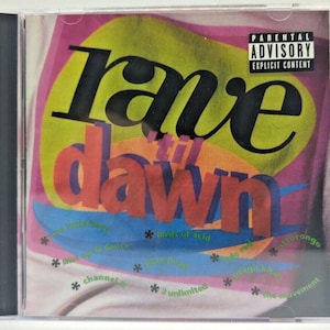 Rave Til Dawn CD EMI Records 1995 Electronica Rare Electronic Breakbeat, House, Hardcore, Techno