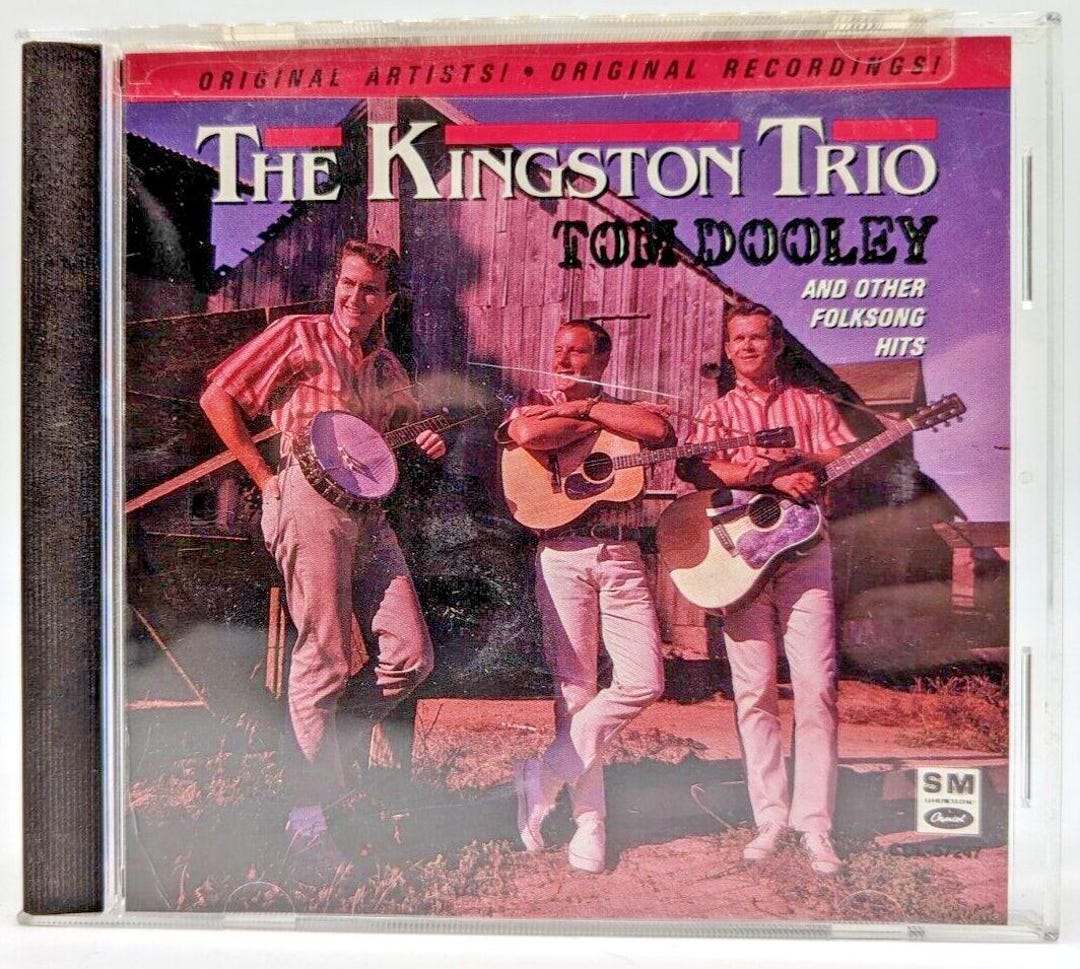 Song Tom Dooley Kingston Trio The Kingston Trio Tom Dooley and Other Folk Song Hits CD - Etsy