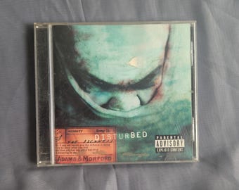 Disturbed – The Sickness CD 2000 Nu Metal Hard Rock Album Music Gift
