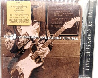 Stevie Ray Vaughan & Double Trouble – Live at Carnegie Hall (1997 CD Blues Rock Performance) Vintage Music Gift