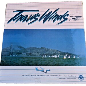 NEW U.S. Air Force Golden Gate Band  Travis Winds LP KM 16131 Promo Record