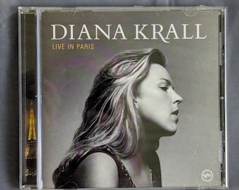 Diana Krall – Live In Paris CD Jazz Vocal Piano Live Album Verve