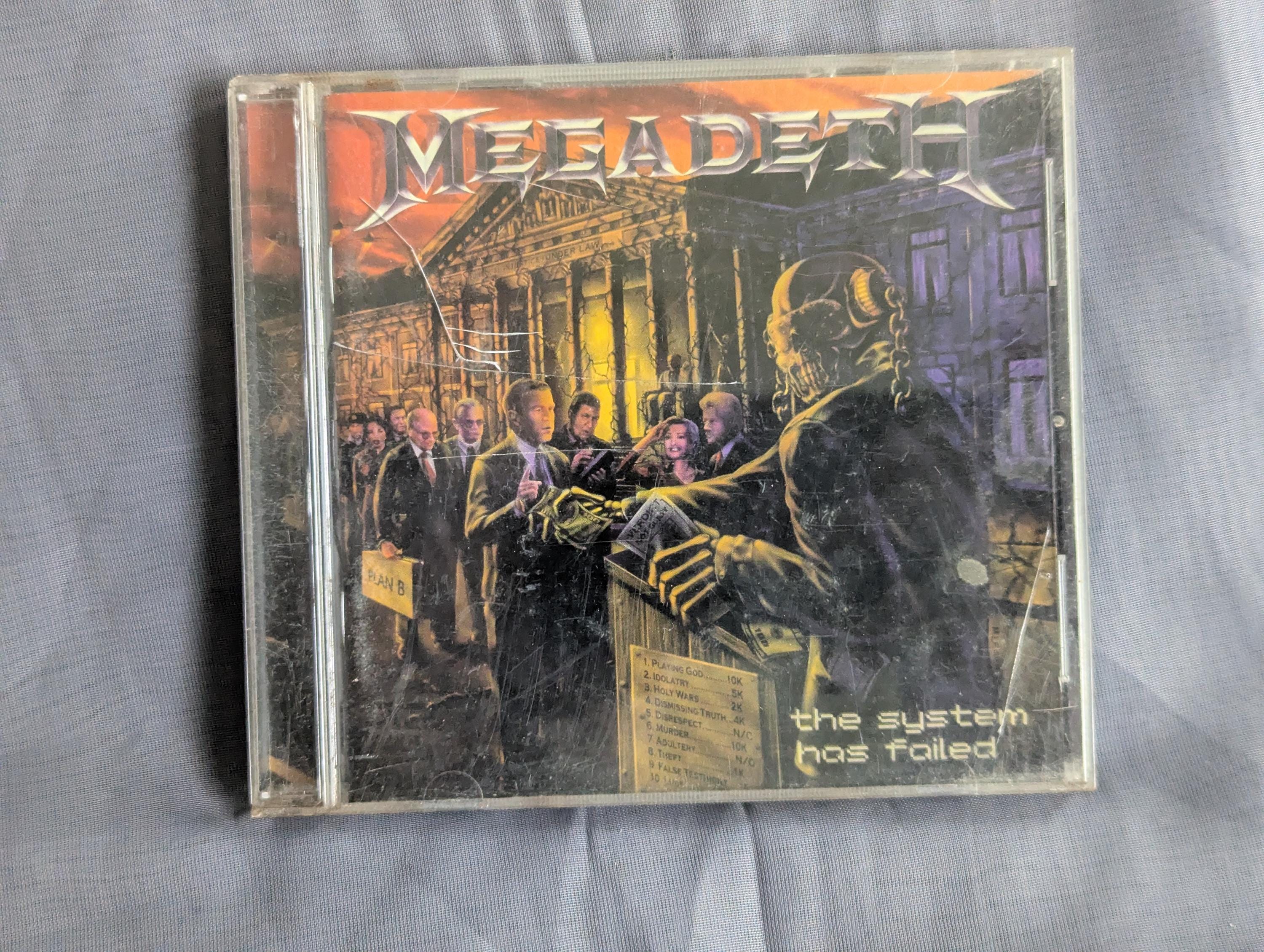Megadeth the System Has Failed - Etsy