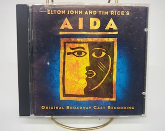 Aida CD Original Broadway Cast Recording 2000 Wonderland Elton John Tim Rice