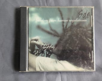 SDS – Freedom From Human Regulations CD 2001 Christian Nu Metal Alternative Rock Rare Indie Release