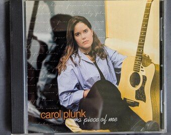 Carol Plunk A Piece Of Me CD 2001 Indie Folk Rock Memphis Singer Songwriter