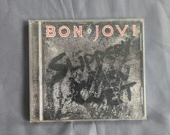 Bon Jovi – Slippery When Wet CD 1986 Hair Metal Arena Rock Classic Collectible Music Gift