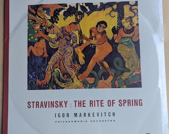 Stravinsky – The Rite of Spring LP – Sealed Classical Vinyl Album Modernist Ballet Cover Art Record