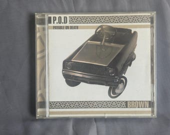 P.O.D. – Brown CD Christian Nu Metal Rap Rock Album Early Rescue Records Release