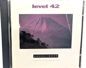 Level Best by Level 42 CD 1989 • Greatest Hits Compilation • Polydor Records • Vintage Funk Pop Rock Album • Classic 80s Music CD