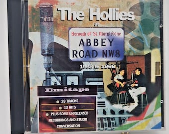 The Hollies At Abbey Road 1963‑1966 CD (1997) – Remastered, Mono/Stereo British Invasion Compilation, Rare Collectible, UK Import