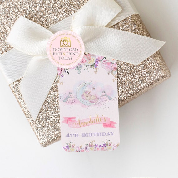 Unicorn Birthday Bash Thank On your own Tags, Printable Unicorn picture regarding Thank You Tag Printable titled Unicorn Birthday Celebration Thank By yourself Tags, Printable Unicorn
