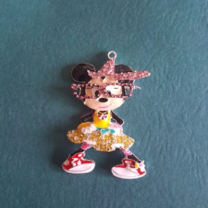 Aiguille de rappel Minnie Mouse / Aimants puissants / Aiguille de nounou / Aiguille de rappel / Aimants pour tableau / Porte-aiguilles / Néodyme / Terre rare