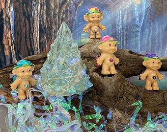 Enchanted Forest Fairy Troll, Troll Doll, Fairy Doll, Fairy Troll, Russ Troll Doll, Handmade Dolls
