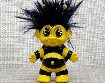 Troll Doll, Bee Troll Doll, Bumble Bee Troll Doll, Honey Bee Troll Doll, Bumble Bee Doll, Honey Bee Doll, Bee Troll, Bee Doll