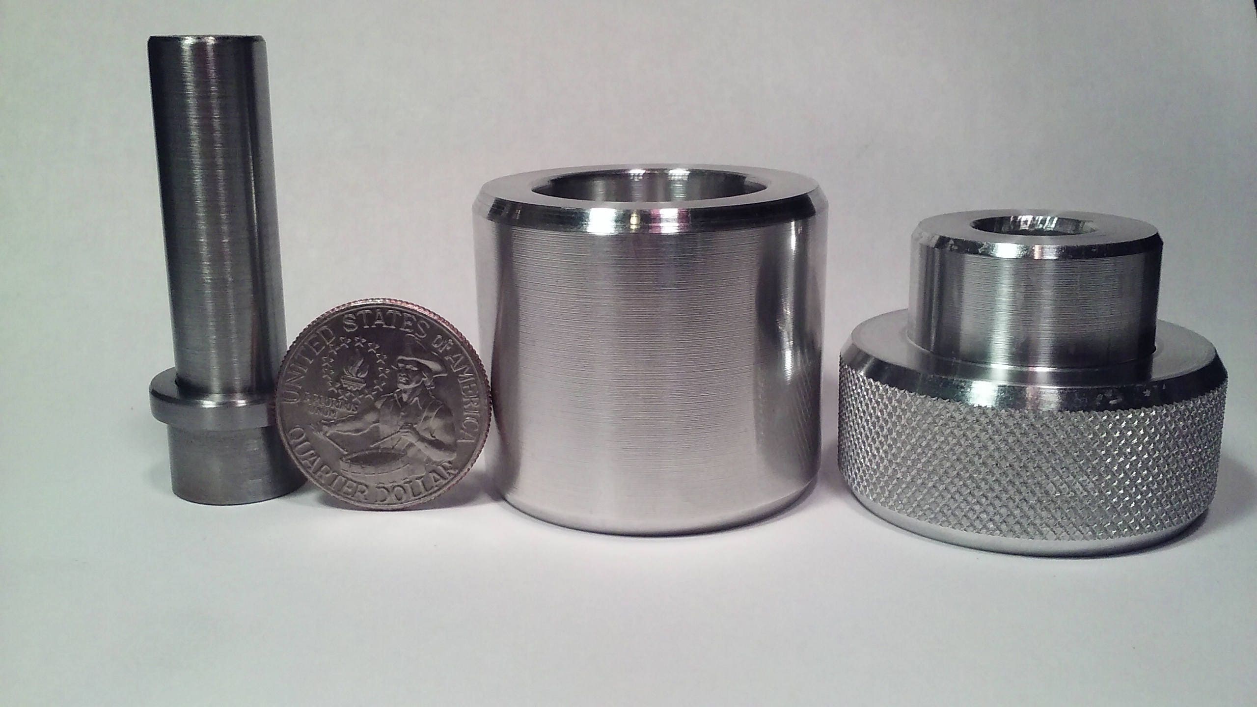 Coin Ring Center Punch for Quarters. Comes With Your Choice of Etsy
