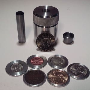 Sale! 30 off Coin Ring Center Punch For 50 Cent Piece. Comes With Your Choice Of Punch.