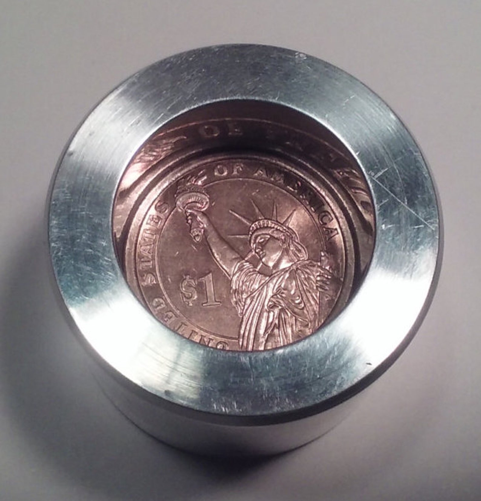 Coin Ring Center Punch for Golden/pres. Dollar and Quarter Etsy