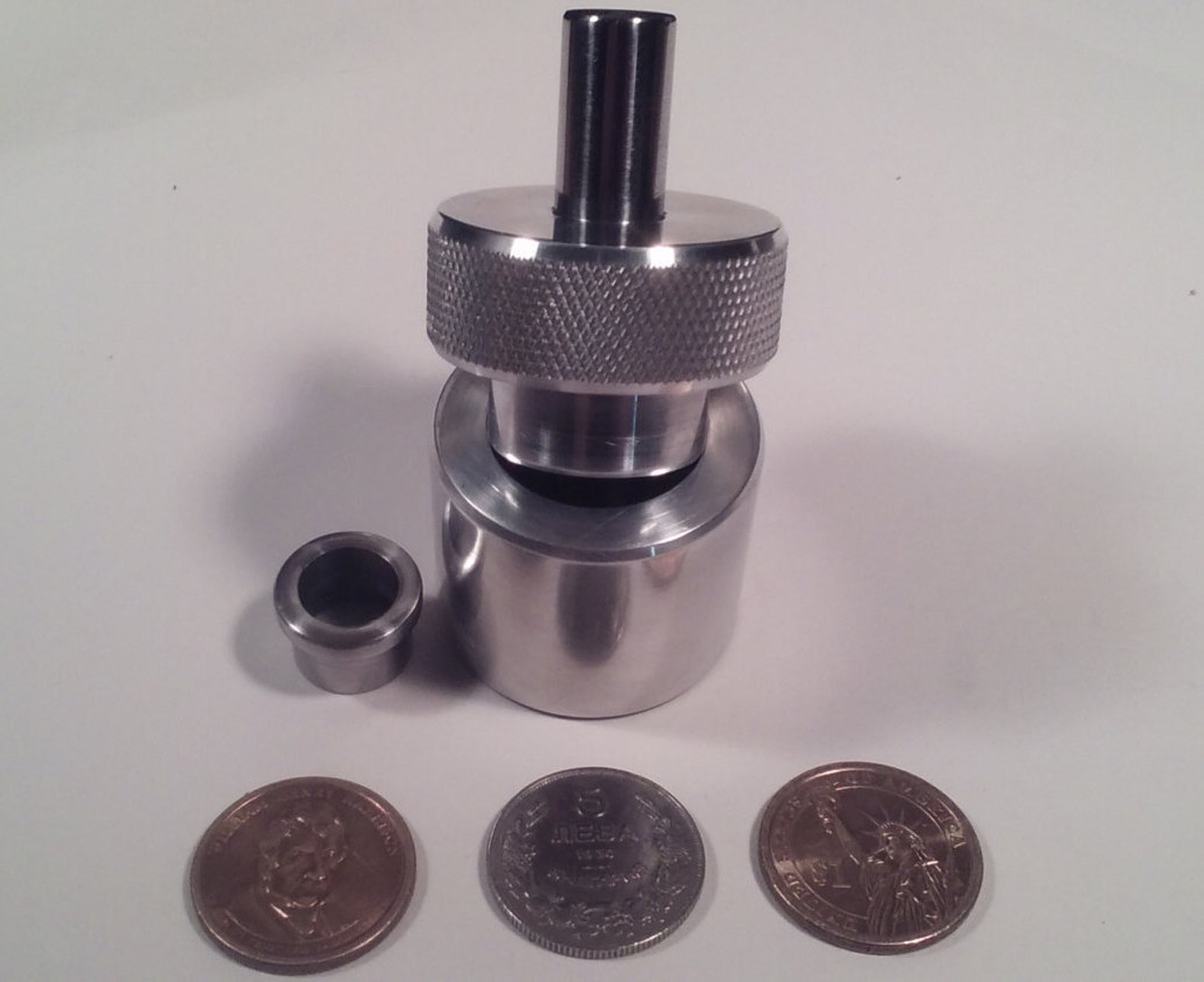 Coin Ring Center Punch for Golden/pres. Dollar and Quarter Etsy