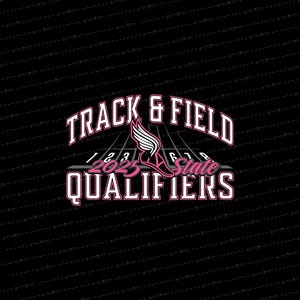 State Track and Field Qualifiers SVG // © SmalltownNEcreations 4.19.22