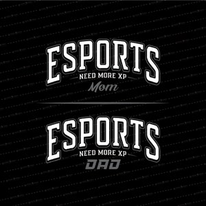 Esports SVG // Esports Team // Esports Mom // Esports Dad // Gamer // © SmalltownNEcreations 2.1.24